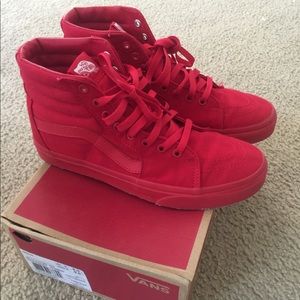 Vans Sk8 High Red
